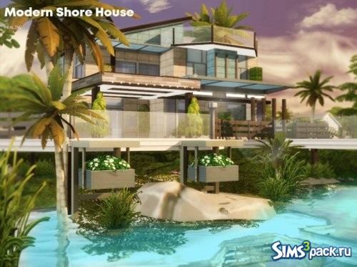 Дом Modern Shore от Pralinesims