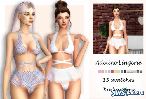 Нижнее белье Adeline от Korka-Sims