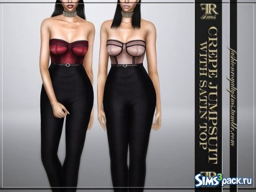 Комбинезон Crepe от FashionRoyaltySims