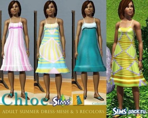 Платье Chloe Summer от cashcraft