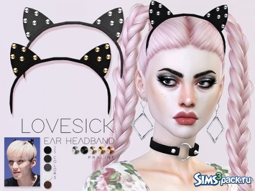 Ободок Lovesick Ear от Pralinesims