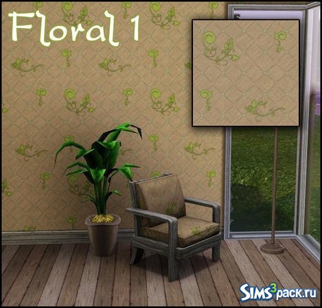 Текстура Floral 1 от sim_man123