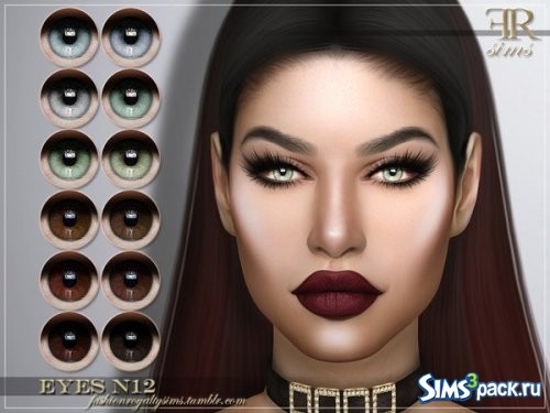 Линзы № 12 от FashionRoyaltySims