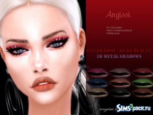 Тени для век Huda Beauty от ANGISSI