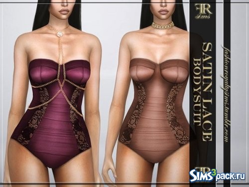 Боди Satin Lace от FashionRoyaltySims