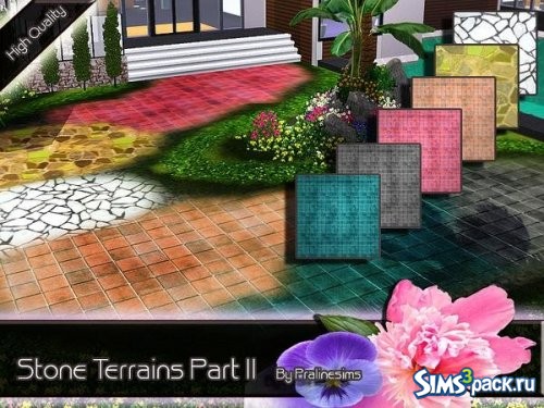 Текстуры Stone Terrains 2 от Pralinesims