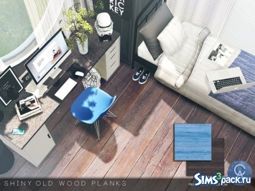 Паркет Shiny Old Wood от Pralinesims