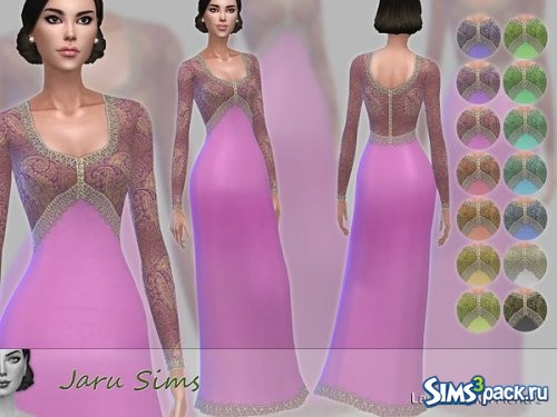 Вечернее платье Fiona от Jaru Sims