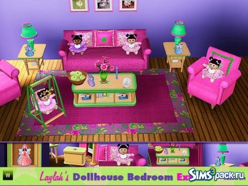 Сет Laylah Dollhouse Extras от cashcraft