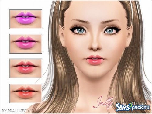 Блеск для губ Jelly от Pralinesims