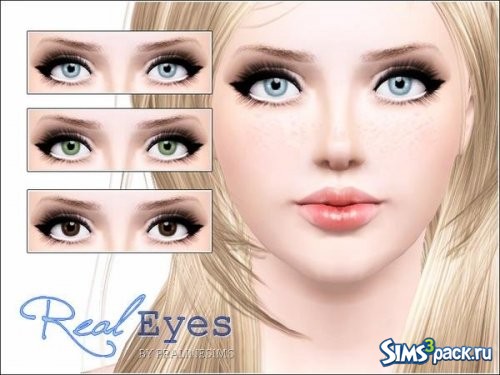 Линзы Real Eyes от Pralinesims