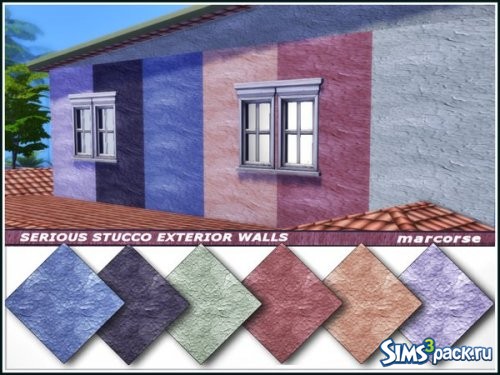 Настенное покрытие Serious Stucco Exterior от marcorse