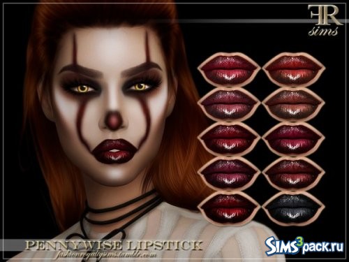 Помада Pennywise от FashionRoyaltySims