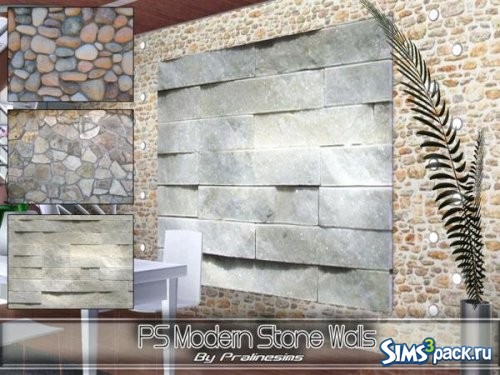 Настенное покрытие Modern Stone от Pralinesims