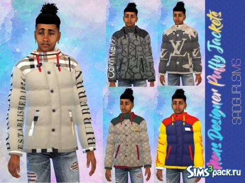 Пуховик Mens Designer Puffy от SadGurlSims