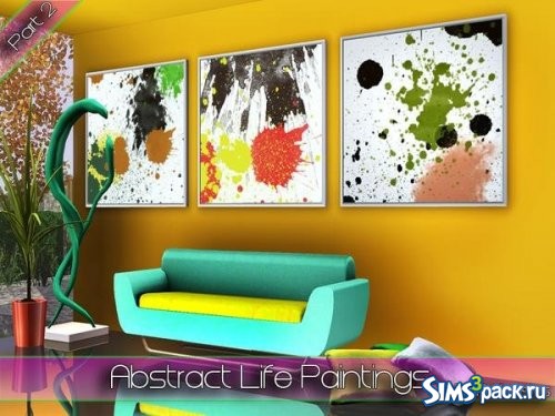 Картины Abstract Life 2 от Pralinesims