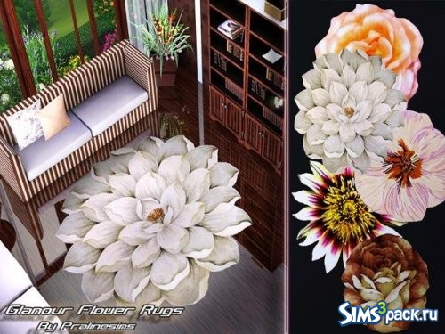 Ковры Glamour Flower от Pralinesims