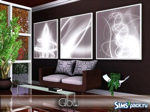 Картины Glow от Pralinesims