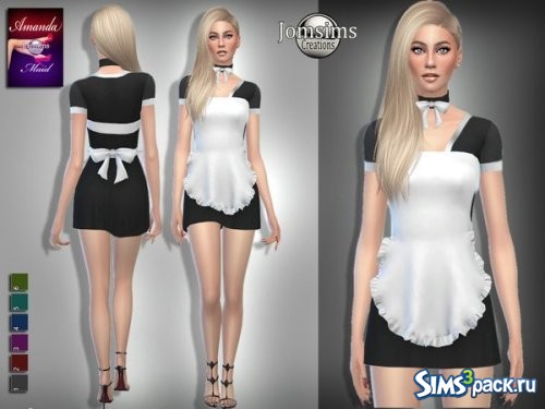 Наряд Amanda maid от jomsims