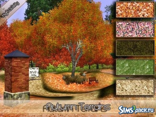 Текстуры Autumn от Pralinesims