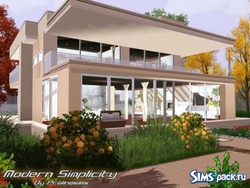 Дом Modern Simplicity от Pralinesims