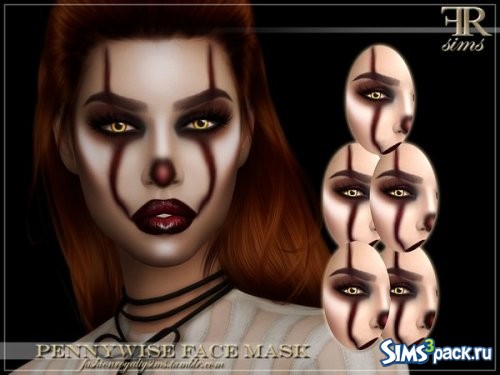 Грим Pennywise от FashionRoyaltySims