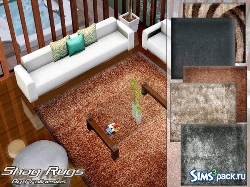 Ковры Shag от Pralinesims