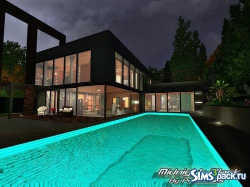 Дом Midnight Black от Pralinesims