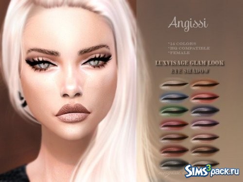 Тени для век Luxvisage Glam Look Eye от ANGISSI