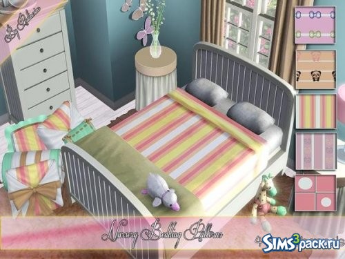 Текстуры Nursery Bedding от Pralinesims