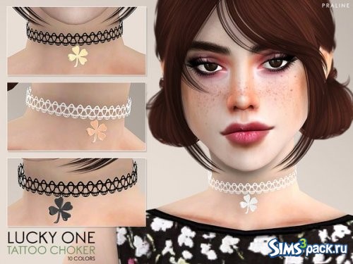 Чокер Lucky One Tattoo от Pralinesims