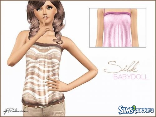 Топ Silk Babydoll от Pralinesims