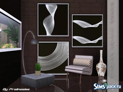 Картины Modern Living от Pralinesims