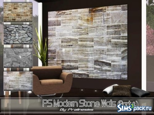 Настенное покрытие Modern Stone 2 от Pralinesims