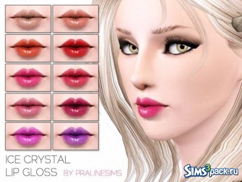 Блеск для губ Ice Crystal от Pralinesims