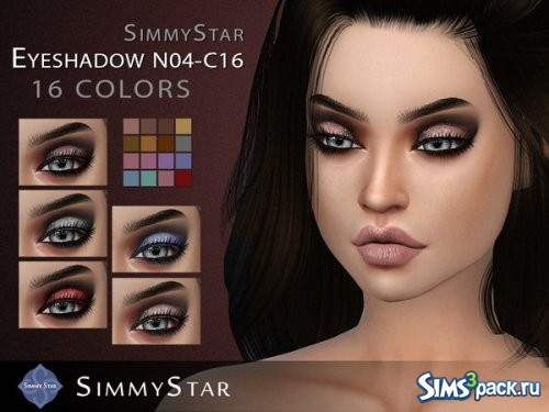 Тени для век N04 C16 от Simmy.Star