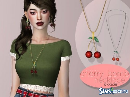 Кулон Cherry Bomb от Pralinesims