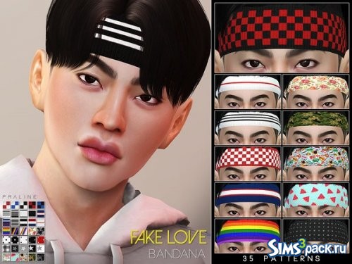 Бандана Fake Love от Pralinesims