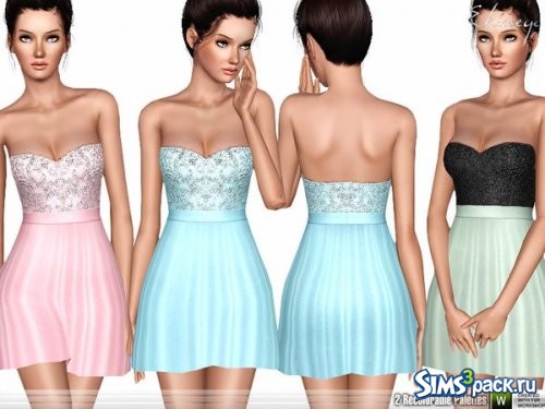 Платье Strapless Short от ekinege