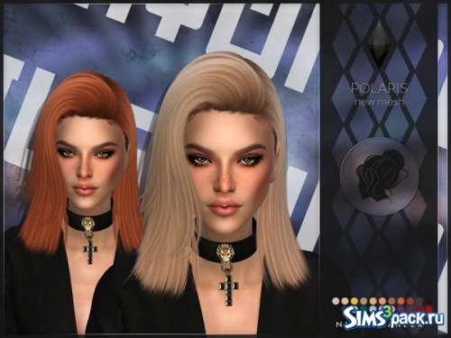 Прическа Polaris от Nightcrawler Sims