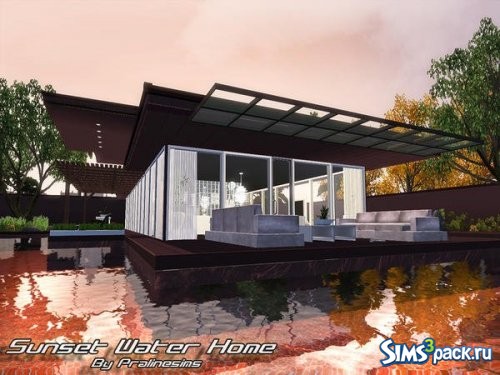 Дом Sunset Water от Pralinesims