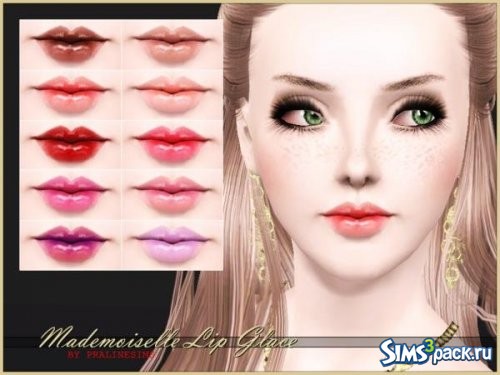 Блеск для губ Mademoiselle от Pralinesims