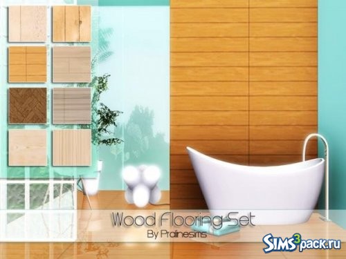 Сет Wood Flooring от Pralinesims