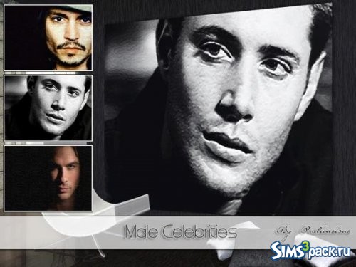 Постеры Male Celebrities от Pralinesims