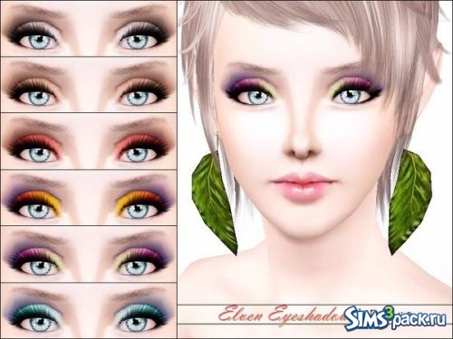 Тени для век Elven от Pralinesims