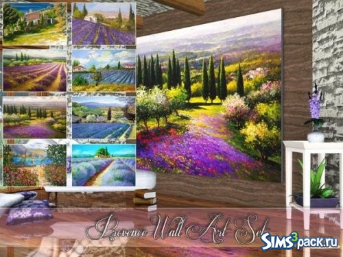 Сет Provence Wall Art от Pralinesims