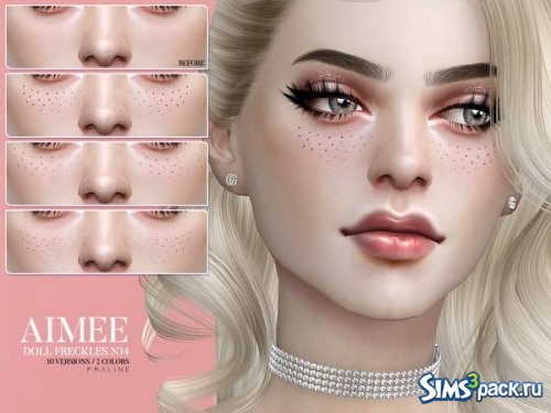 Веснушки Aimee Doll от Pralinesims