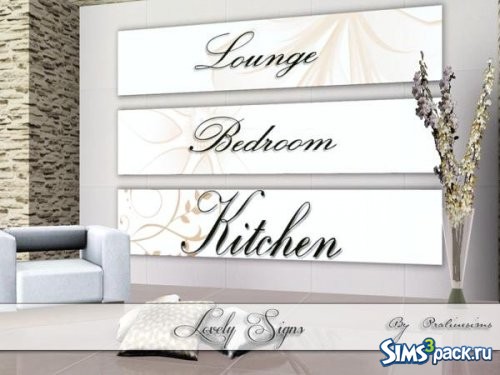 Постеры Lovely Signs от Pralinesims