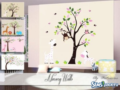 Постеры Nursery Walls от Pralinesims