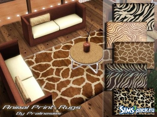 Ковры Animal Print от Pralinesims